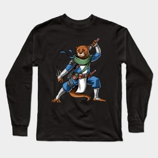 Otter Ninja Long Sleeve T-Shirt